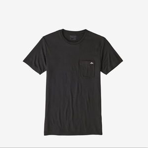 Patagonia Men's Hybrid Pocket Responsibili-Tee Black Size XL